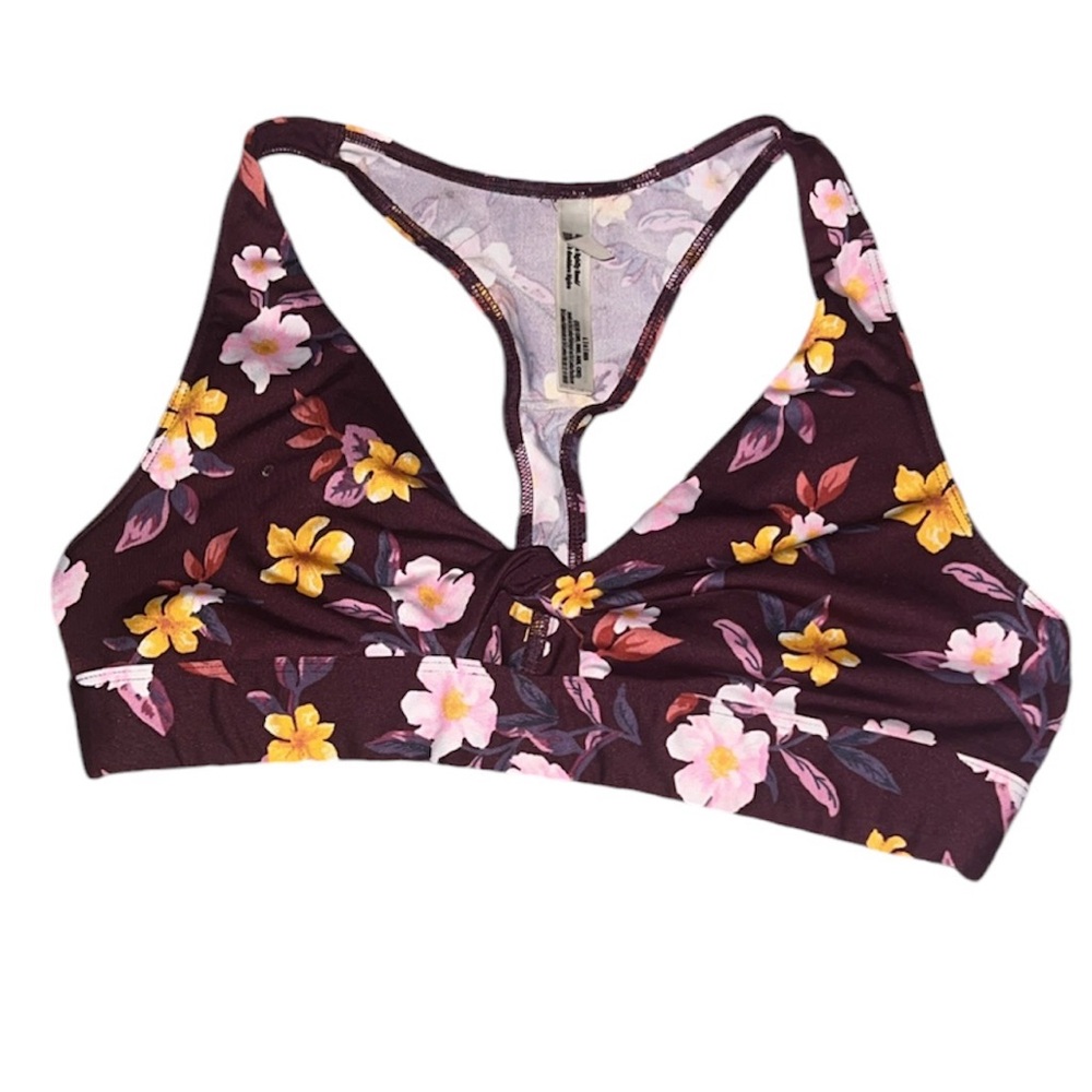 🎃 VS Pink Floral Knot Bra
